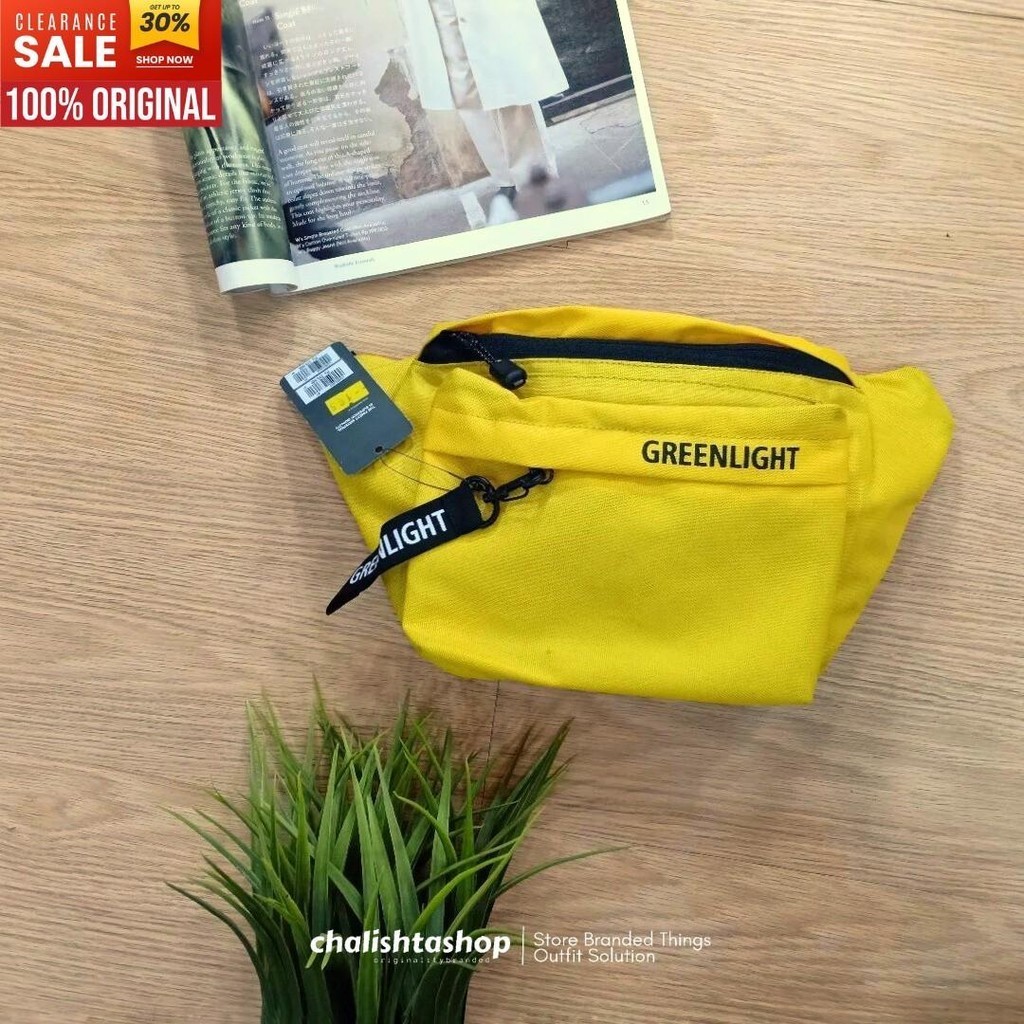 Waistbag Greenlight Tas Selempang Pria - Kuning