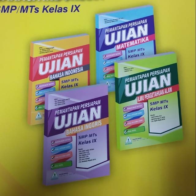 Buku Pemantapan Persiapan Ujian SMP Akasia 2020
