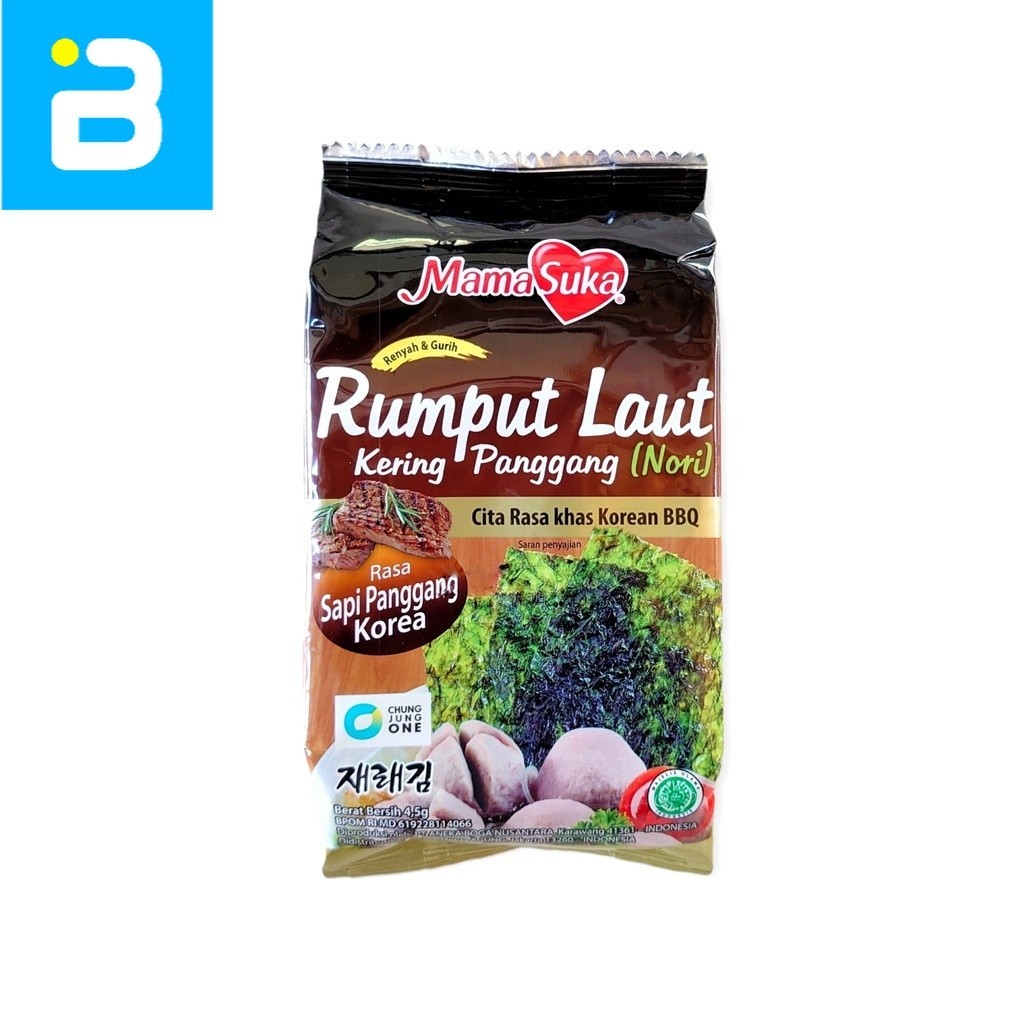 

Mama Suka Rumput Laut Rasa Sapi Panggang Korea 4.5 G