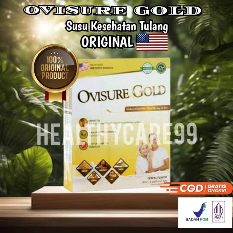 

OVISURE GOLD MILK OBAT SUSU HERBAL TULANG SENDI DAN OSTEOPOROSIS OVISURE GOLD ASLI BPOM