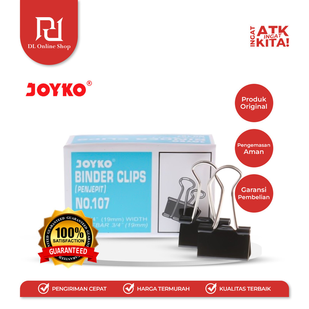 

JOYKO BINDER CLIP NO.107 (1DUS)