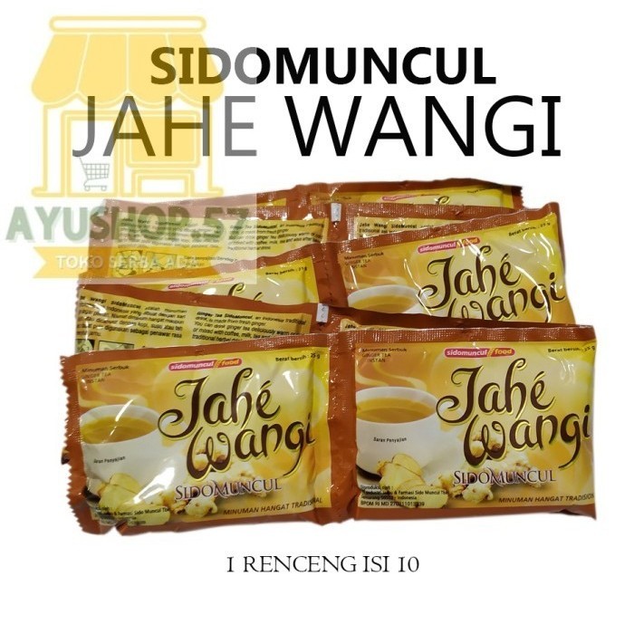 

SIDOMUNCUL JAHE WANGI RENCENG - AYUSHOP57