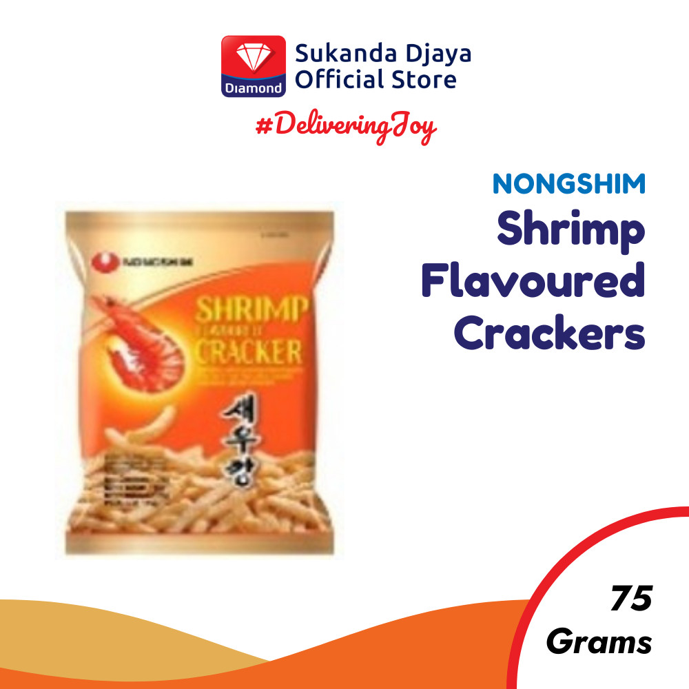 

Nongshim Shrimp Flavoured Cracker Snack 75 Gr