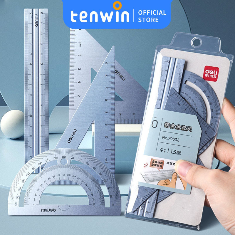 

GEOMETRY DRAWINGPENGARIS RULER ALUMUNIUM-tenwin offical