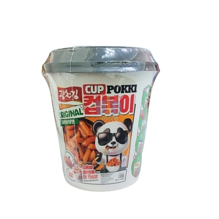 

Topokki Instant Halal Cupokki 130 gram Original Java Super Food