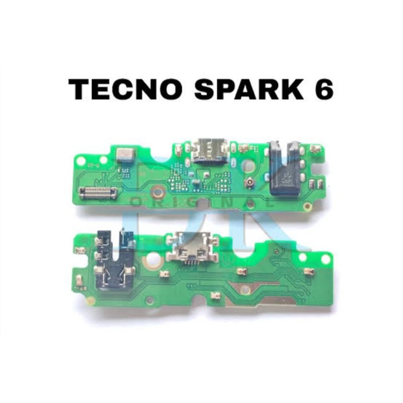 flx flexsibel papan conector cas infinix spark 6