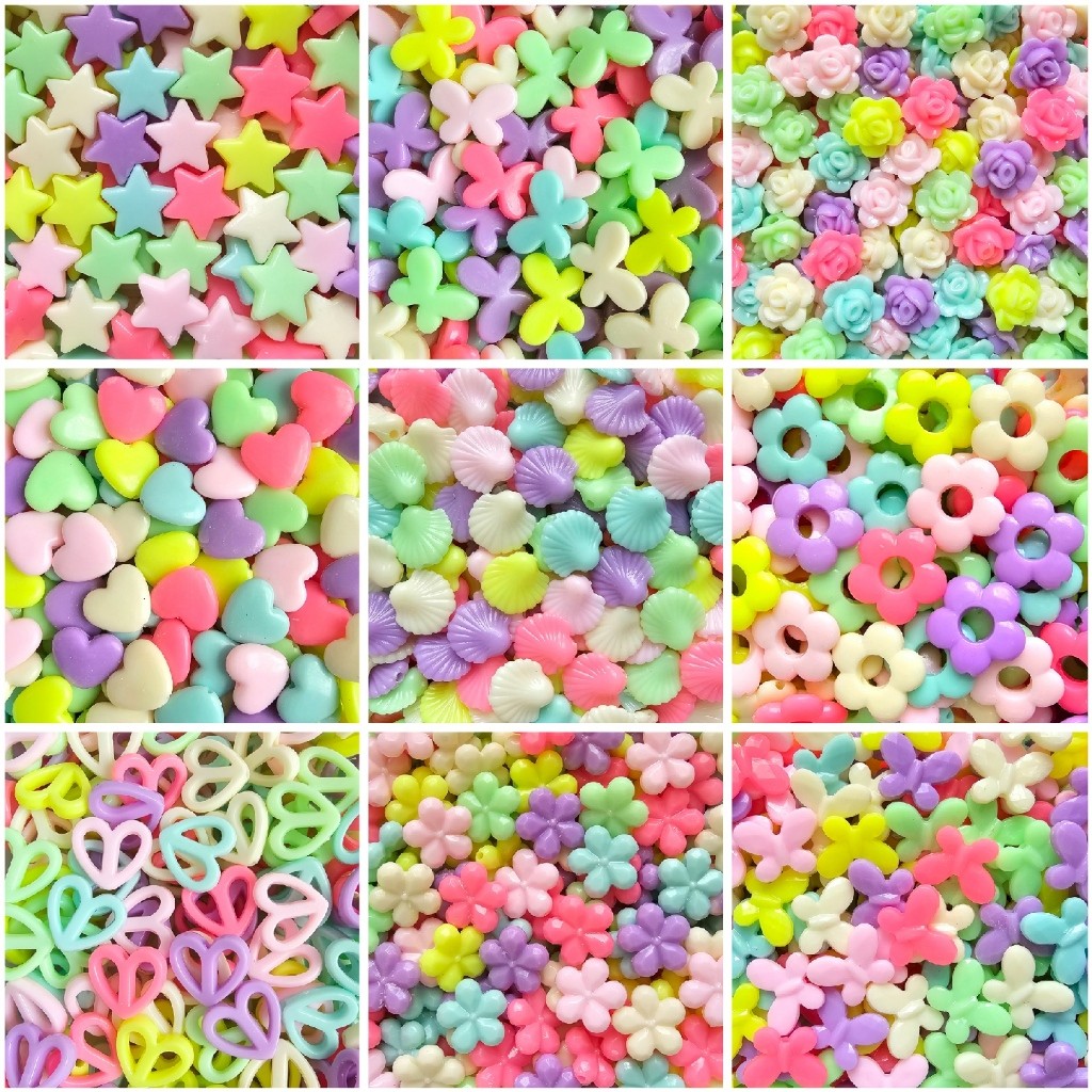 (50gr) Manik Manik Gelang Lucu Korea Aesthetic - Beads DIY - BH013