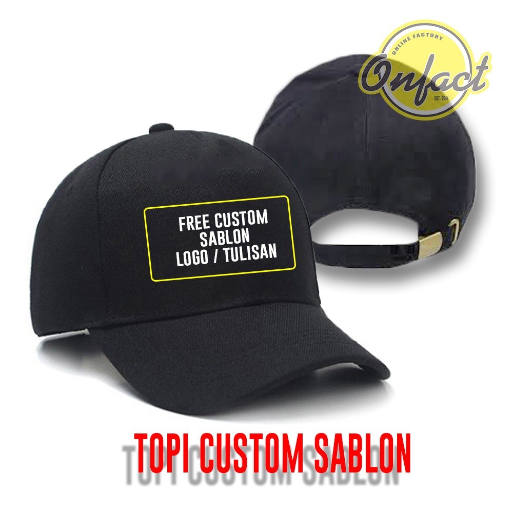 TOPI TRUCKER CUSTOM SABLON FREE - TOPI POLOSAN DAN SABLON KEREN
