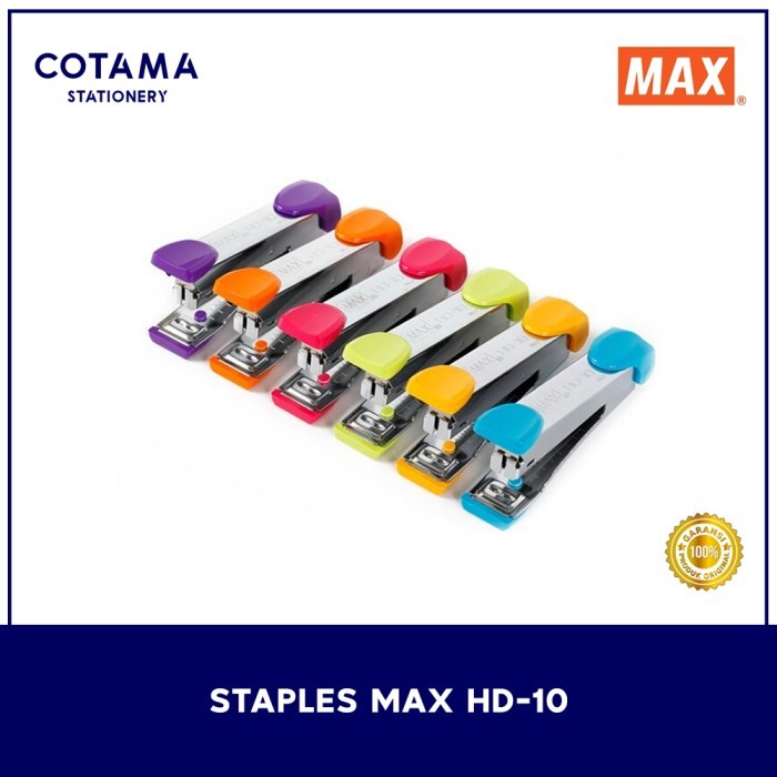 

Stapler MAX / Staples kecil HD-10 Tokyo Design Original