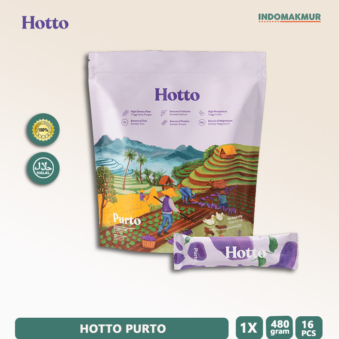 

Hotto Purto Multigrain 1 Pouch 480gr