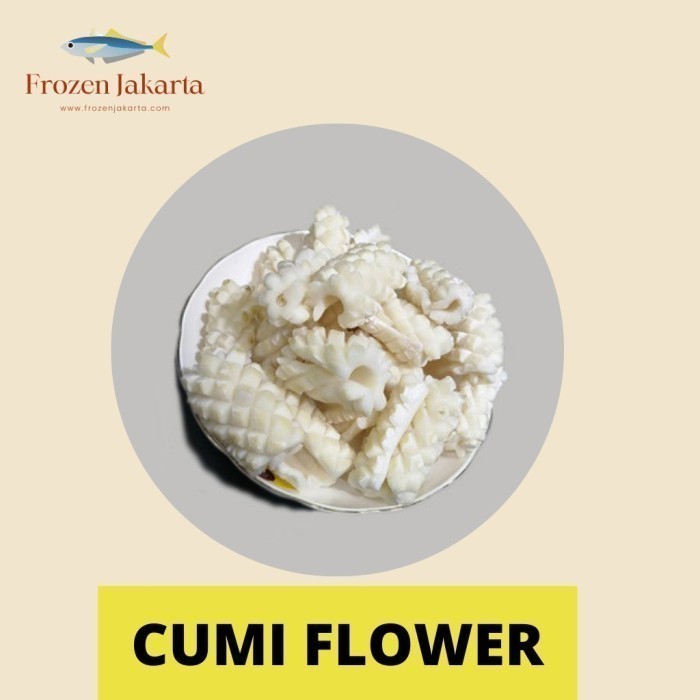 Cumi Flower Frozen Jakarta Fresh Beku Super Bisa Partai Besar