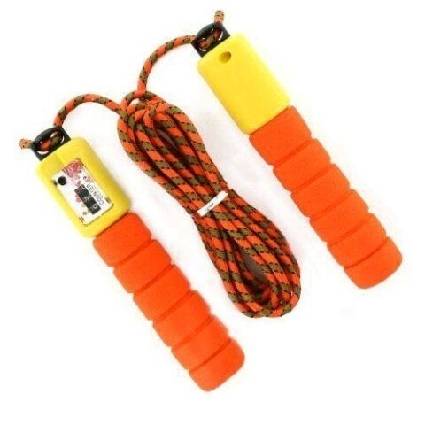 Lompat Tali Jump Skipping Rope Soft Handle Counter Tali Skipping Automatis Otomatis Alat Olahraga
