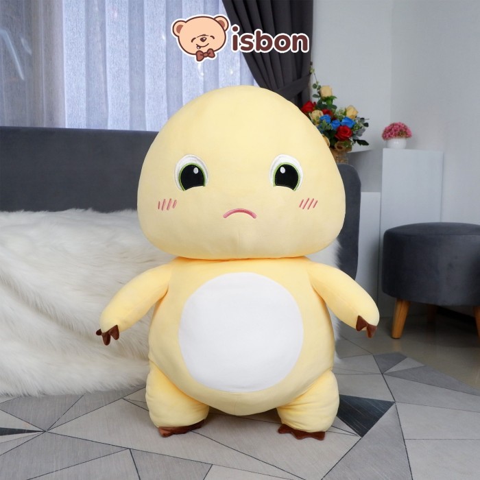 ✔Z.TRN✔ - TERBARU ISTANA BONEKA Dino Kuning Squishy Yellow Dino 32inch Mini Lucu Mainan - Dino 32in 