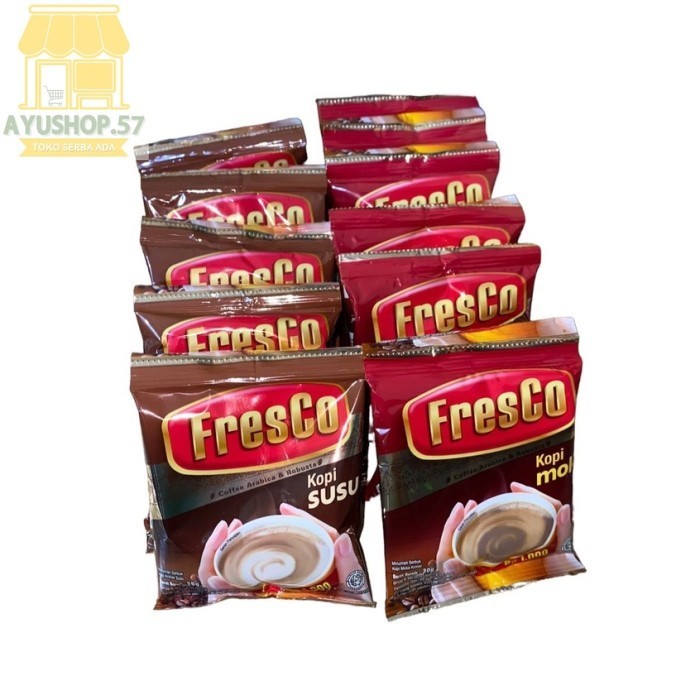 

FresCo Kopi instant [10 sachet /renteng] - Moka - AYUSHOP57