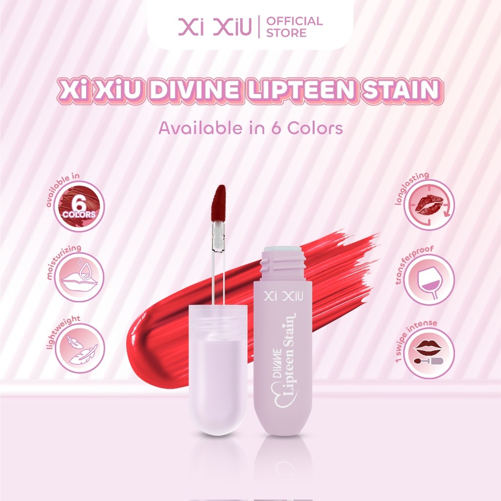 Xi XiU DIVINE LIPTEEN STAIN - RF KOSMETIK KENDARI