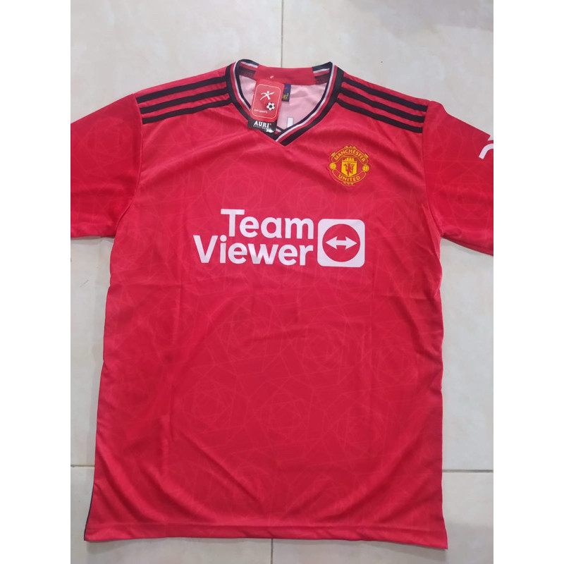 JERSEY ATASAN MU HOME MERAH HOJLUND DEWASA PRINTING