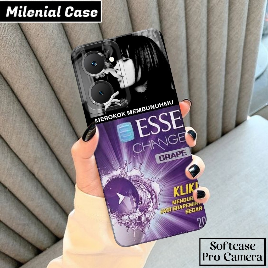 Case Hp Softcase Vivo Y03 2024 Case Hp Vivo Y03 2024 Silikon Hp Vivo Y03 2024 Motif Cartoon Keren - 