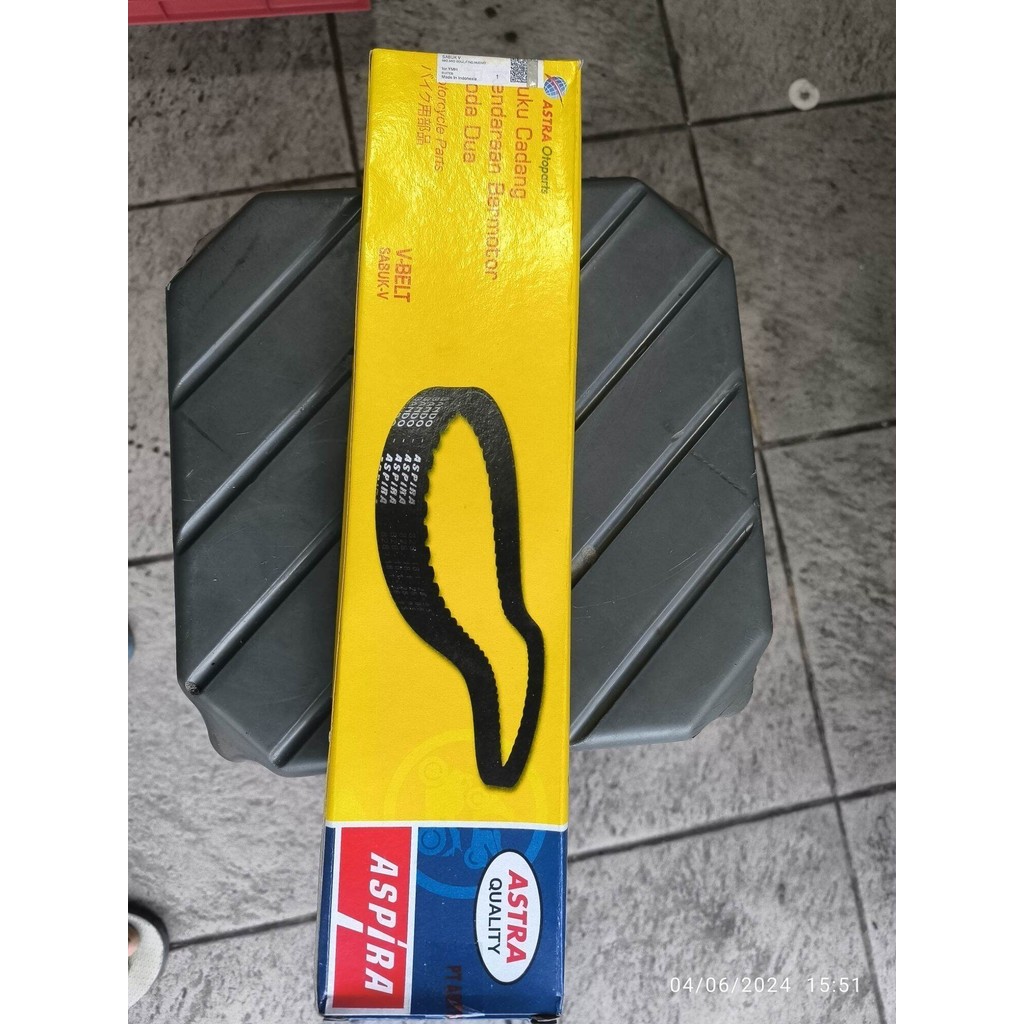 v belt aspira mio sporty-mio lama-mio smile, mio soul karbu kode part 5 tl di jamin asli