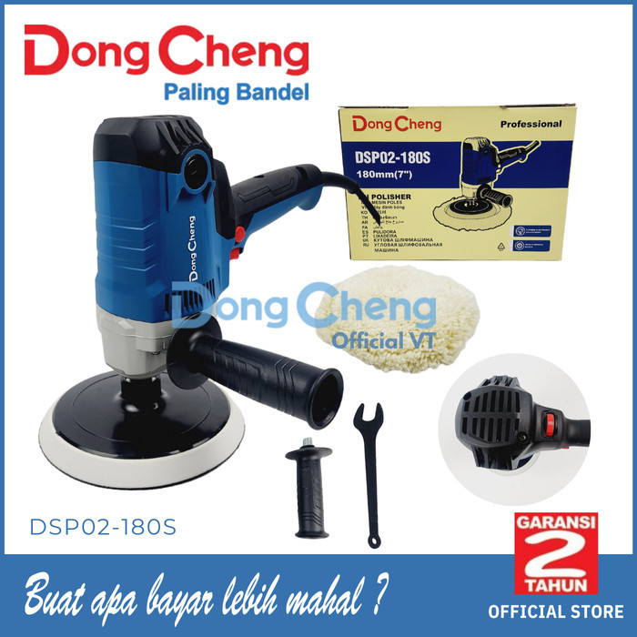 DongCheng DSP02-180S Mesin Polisher  Mesin Poles 7" 180MM