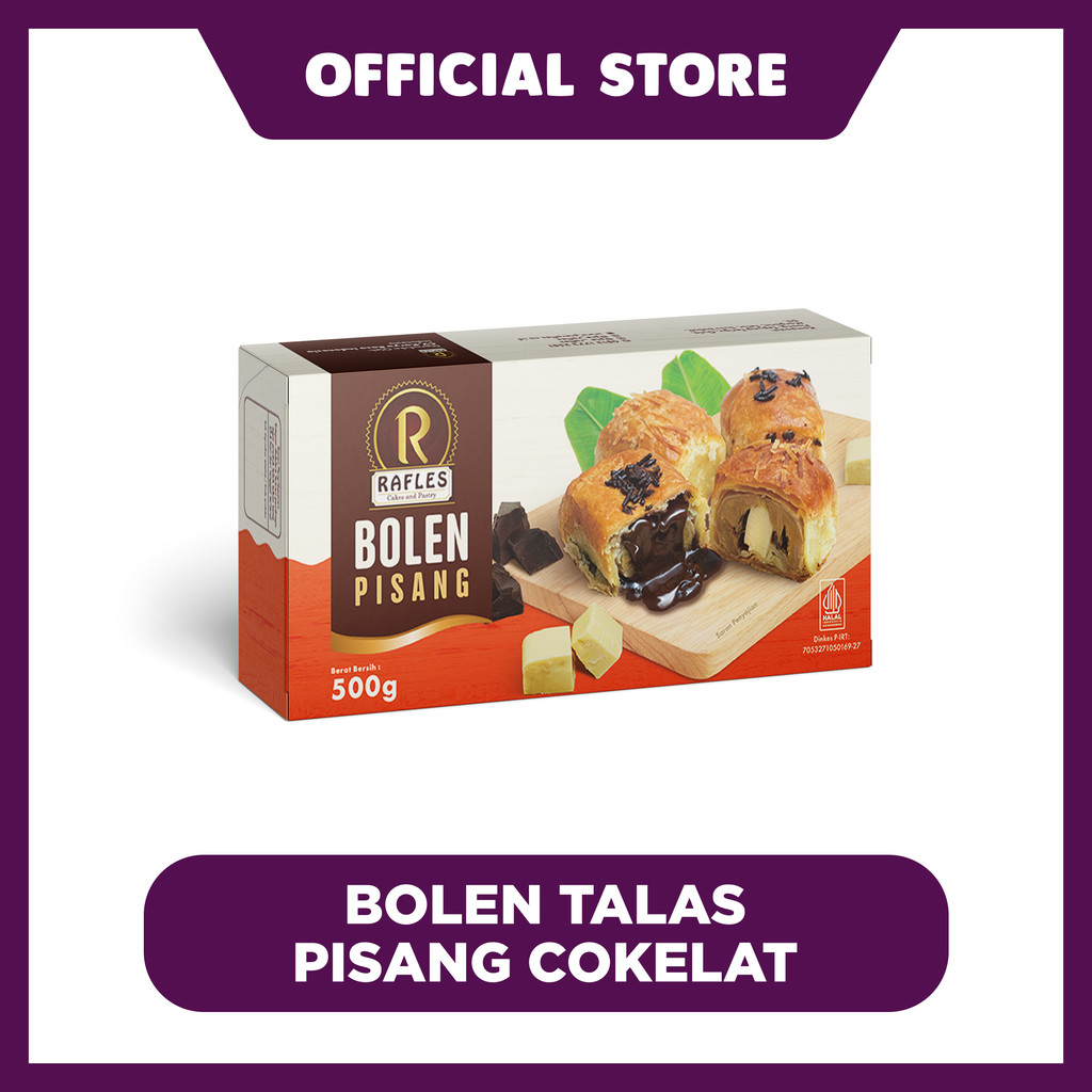 

Bolen Talas Pisang Cokelat