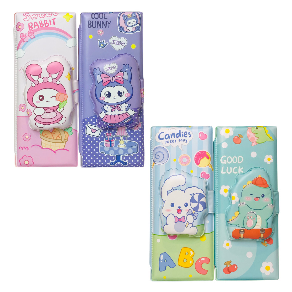 

Tempat Pensil Magnet Impor XPM-566-2 Pencase 4D Magnet Karakter Anak Lucu Motif Random – Satuan- SHAGB