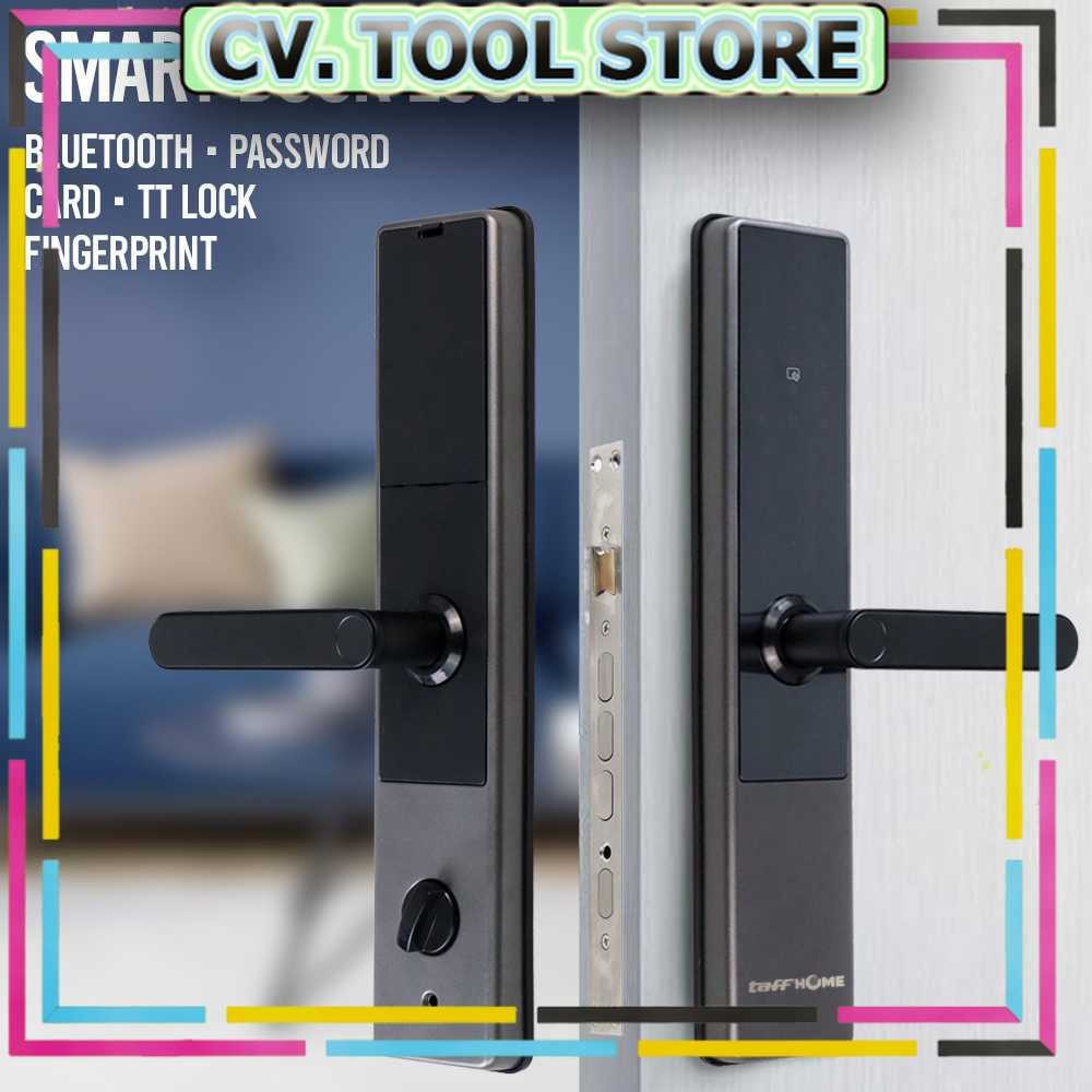 Tool Store - TaffHOME Smart Door Lock Bluetooth Password Fingerprint Card TTLock - A3F