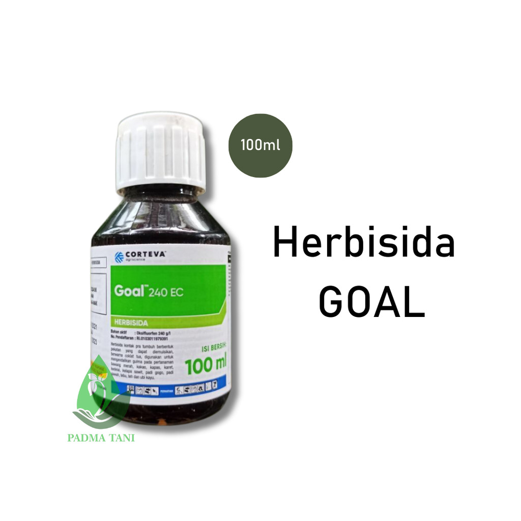 GOAL 100ML HERBISIDA PRA TUMBUH UNTUK GULMA DITANAMAN