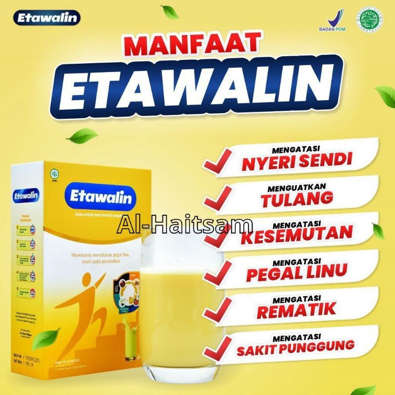 

PROMO!!! Etawalin Susu Etawa Herbal Membantu Meredakan Pegal Linu Nyeri Pada Persendian 1 Box