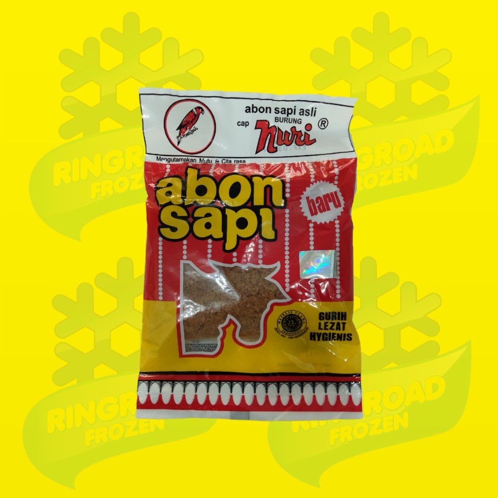 

NURI ABON SAPI ASLI 90 GR - ABON SAPI PILIHAN