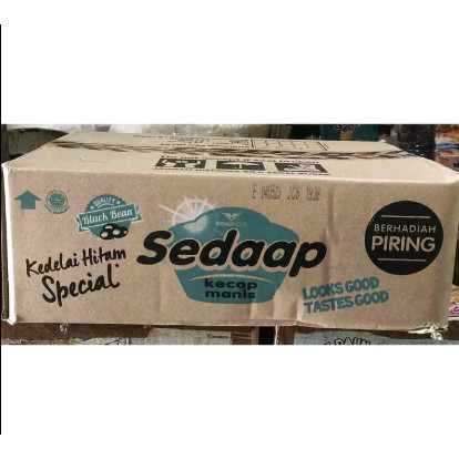 

Kecap Sedaap Dus 520ml Dos Isi 12 Bonus Piring Cantik 1Lusin