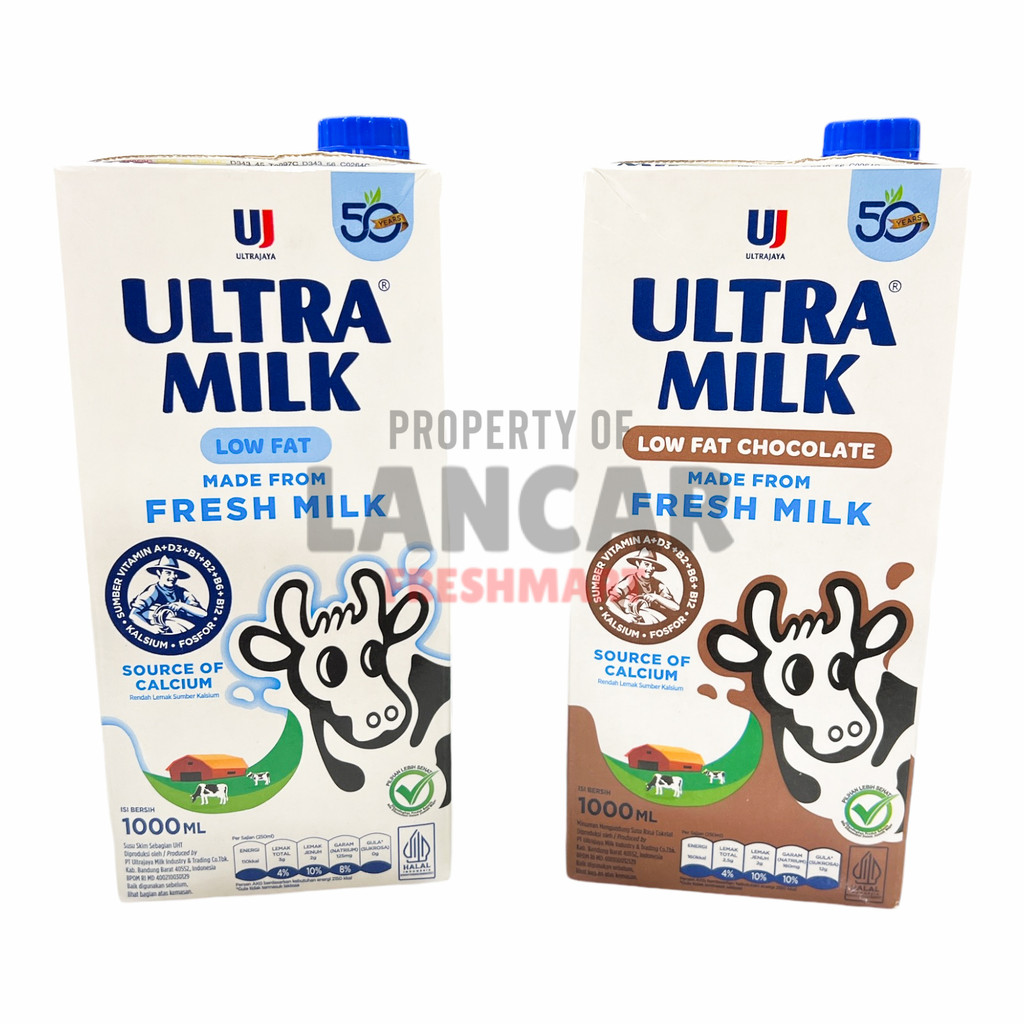 

ULTRA MILK SUSU LOW FAT 1000ML