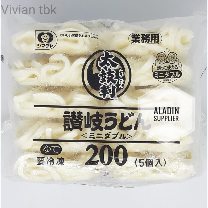 

vv Shimadaya Sanuki Udon Taikoban - Frozen Udon - 200 gr