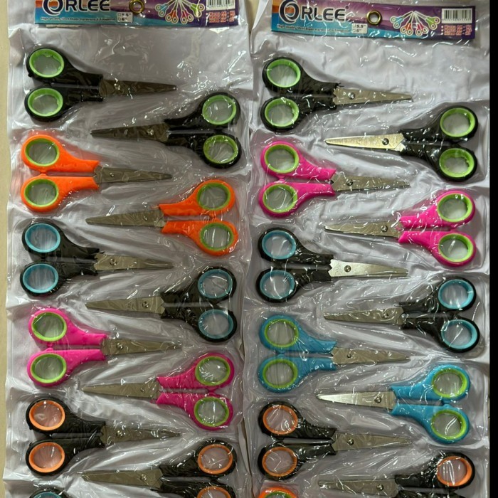 

Gunting Kertas Sedang Warna 5 inch 13 cm ORLEE