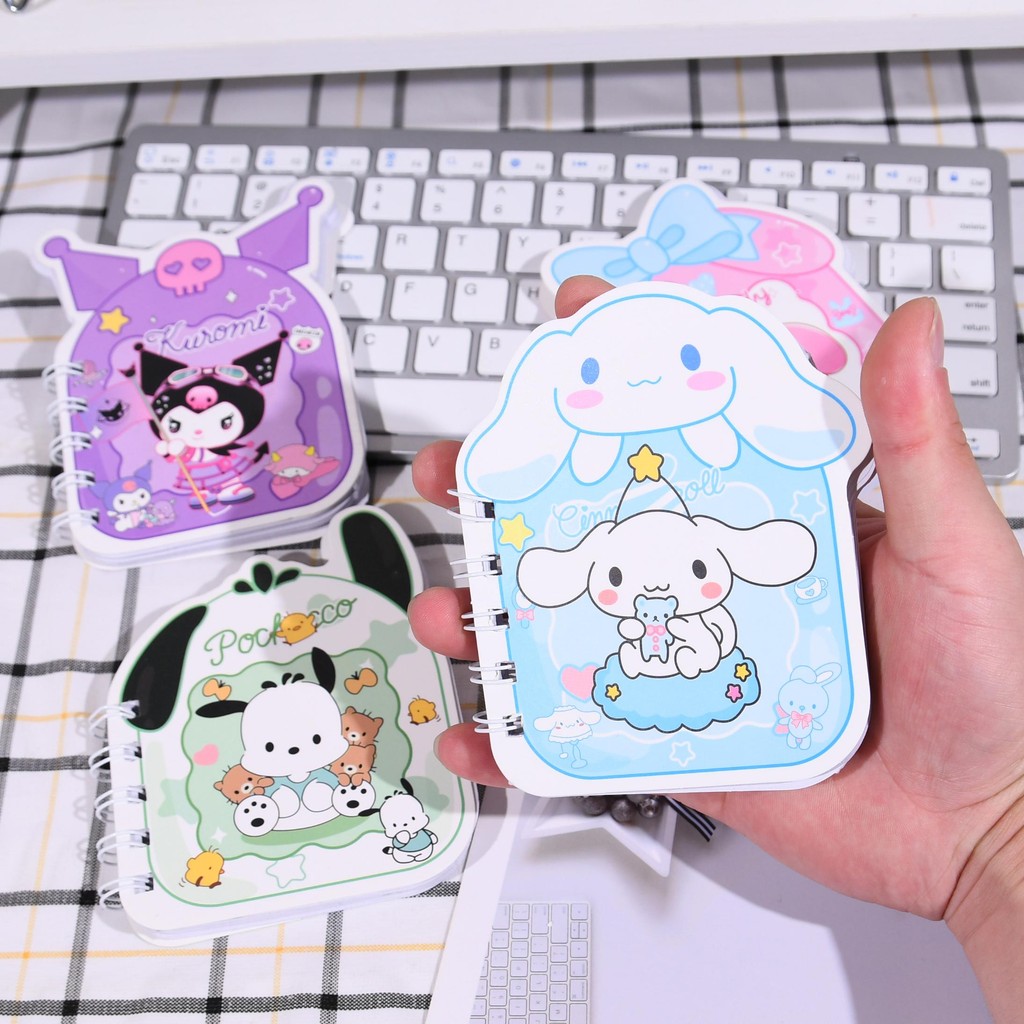 

[ CRATK ] NOTEBOOK RING MINI MOTIF DENGAN TELINGA PADA BAGIAN COVER KAWAII