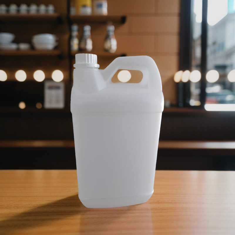 Botol Jerigen 5 liter warna Natural Bahan Plastik Hdpe Repack
