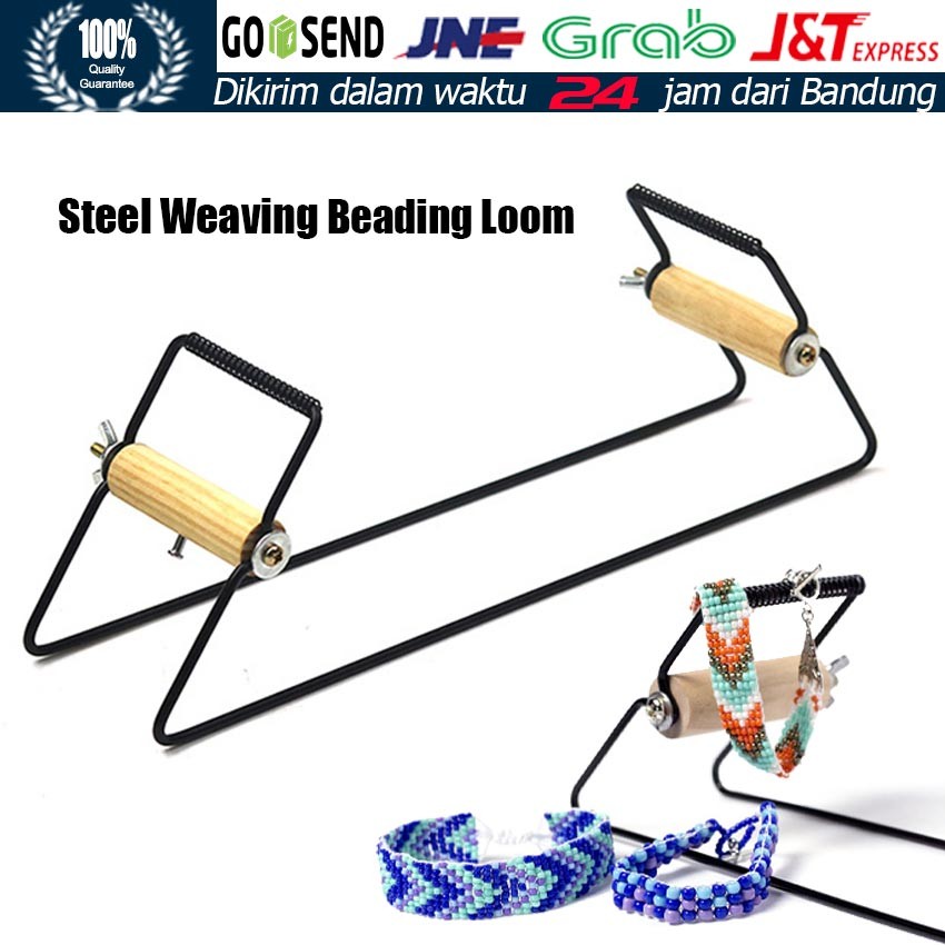 Alat Tenun Manik Gelang Kalung / Aksesoris Perhiasan Handmade Kayu Alloy / Kerajinan Tangan Handicra