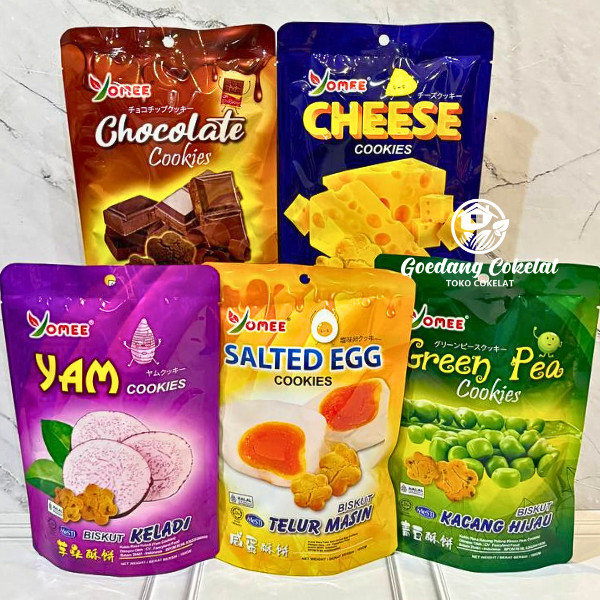 

Yomee Cookies Kukis 100g Aneka Rasa Salted Egg Coklat Cheese Greean Pea Yam Cookies Snack Cemilan Kukis Malaysia 100g