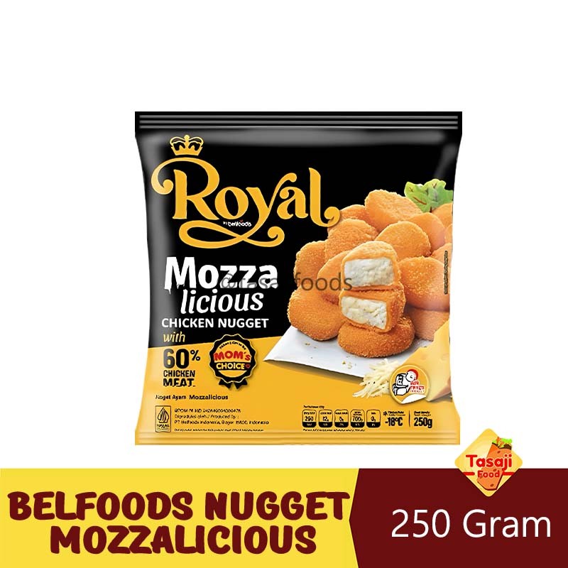 

Belfoods Royal Nugget Ayam Mozzalicious 250 Gram