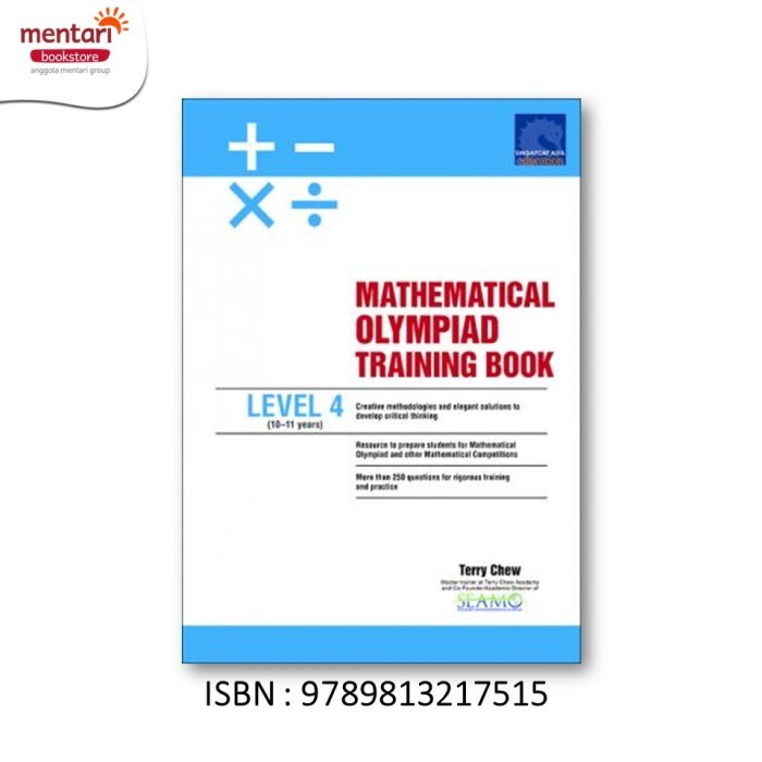 

Mathematical Olympiad Training Book | Buku Olimpiade Matematika SD - Level 4