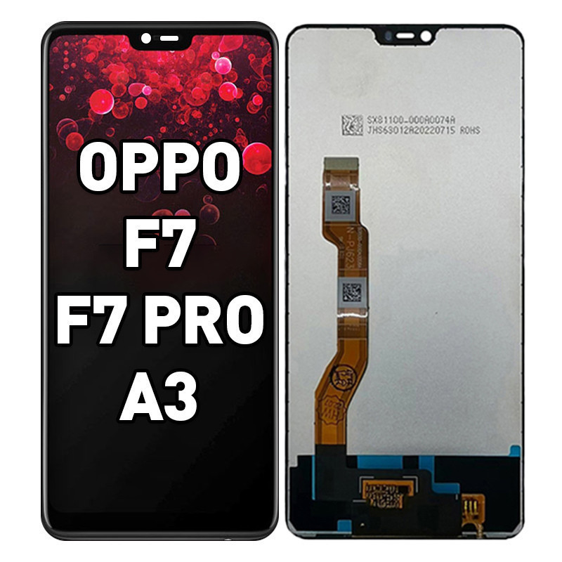 LCD OPPO F7 / F7 PRO / A3 Original TOUCHSCREEN Fullset Crown Murah Compatible For Glass Touch Screen