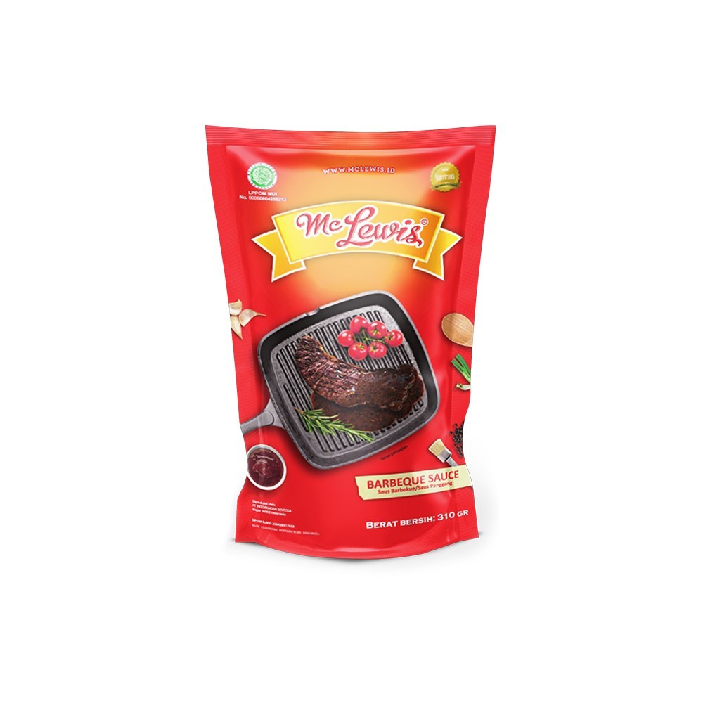 

MC LEWIS BARBEQUE SAUCE 310 GRAM / MC LEWIS BARBEQUE SAUCE / MC LEWIS
