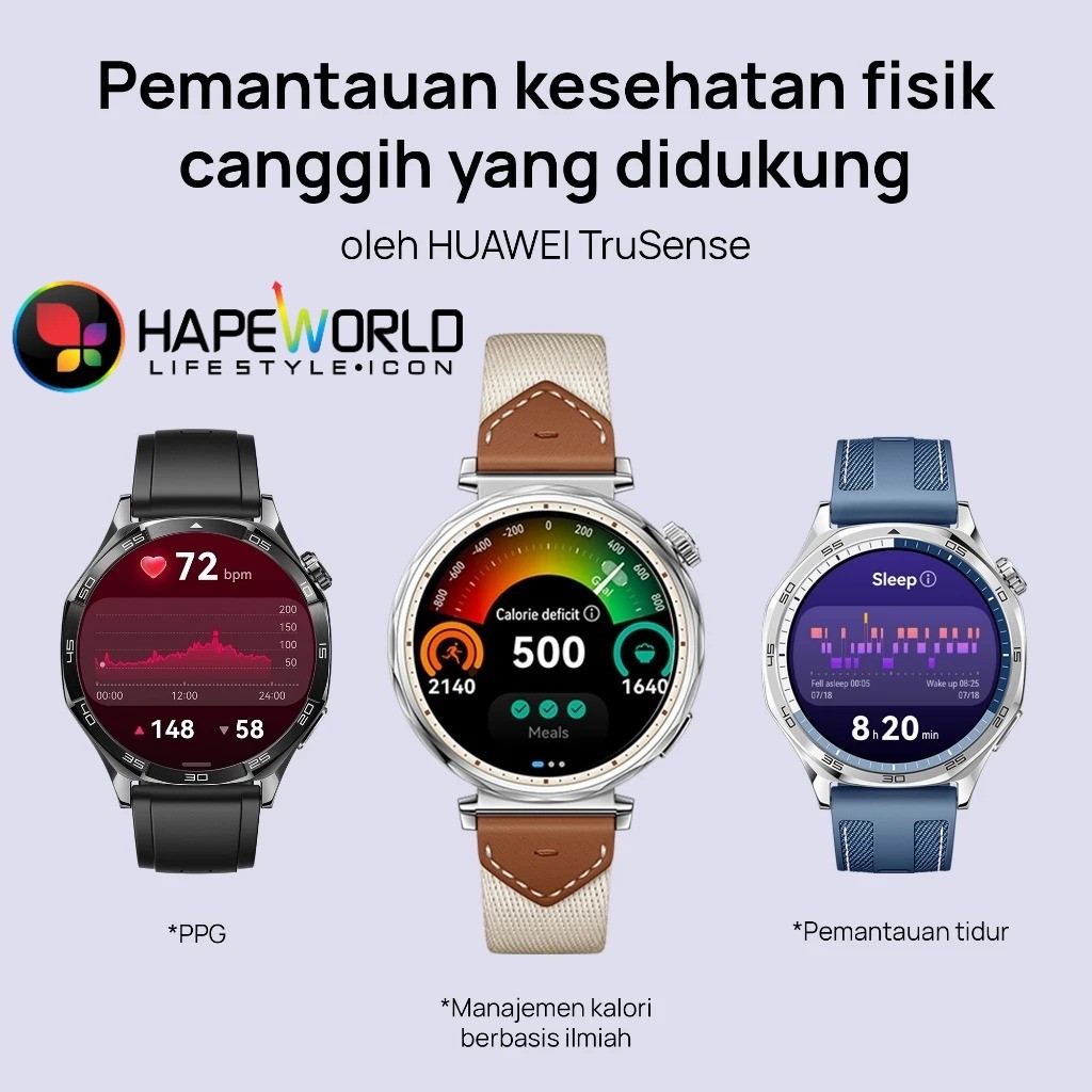 HUAWEI Watch GT 5 GT5 Pro Ultimate 41mm 46mm Series Smartwatch Jam Tangan Digital - GARANSI RESMI