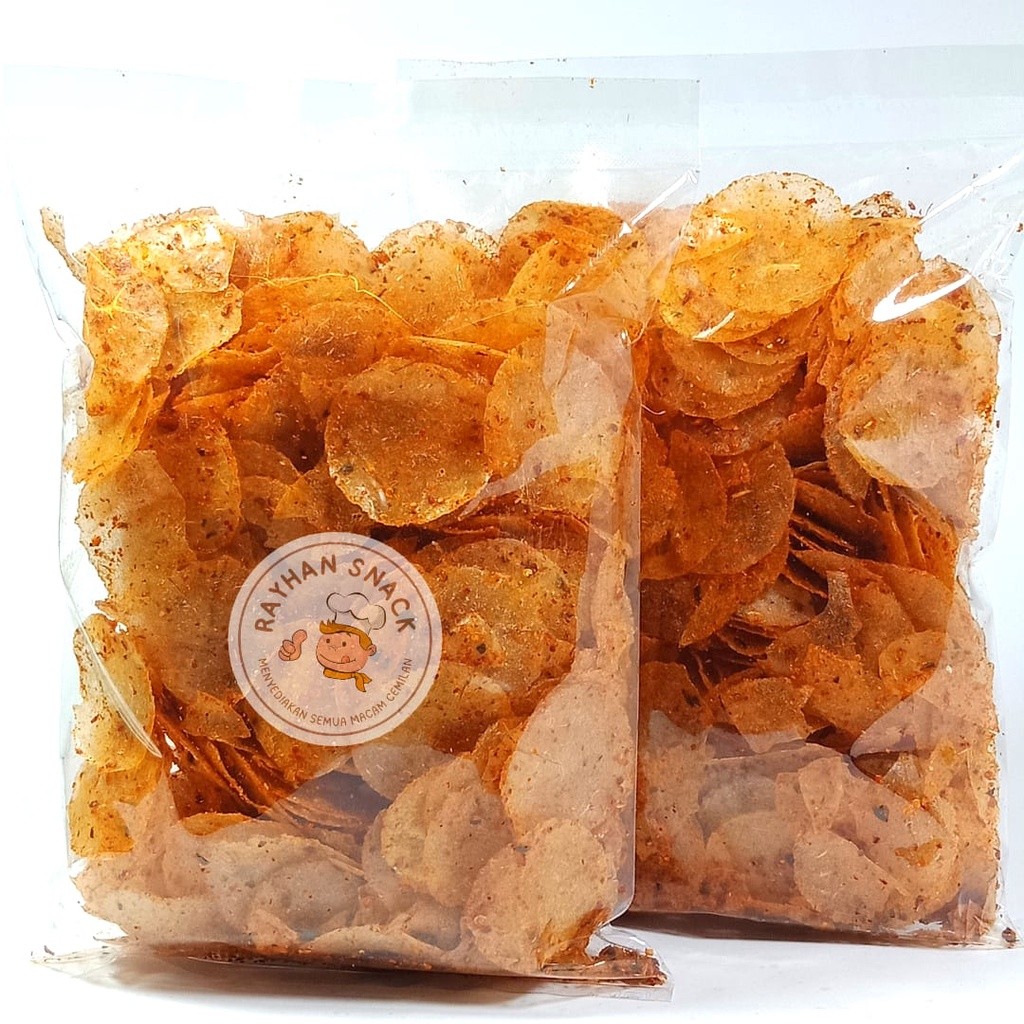 

bGF Keripik Kaca 250gr Kripik Kaca Pedas Daun Jeruk Terlaris