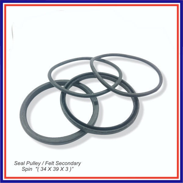 Seal Pulley / Felt Secondary Spin  "( 34 X 39 X 3 )"