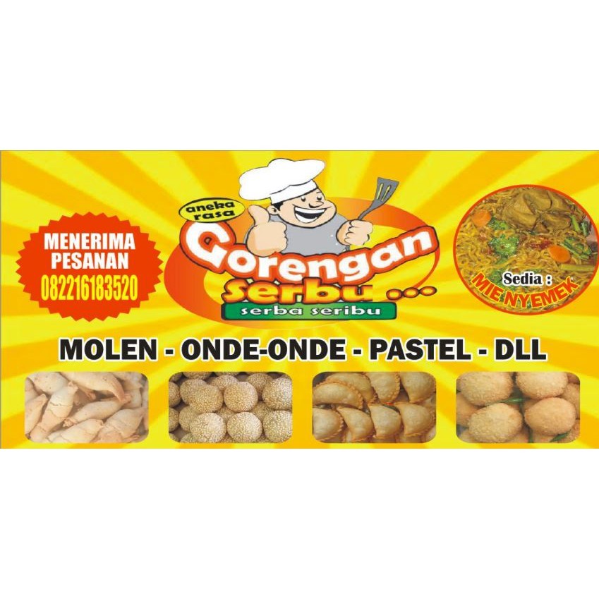 

Spanduk Jualan Gorengan Spanduk Custom untuk Jualan Gratis Desain Suka-suka - CingWangPrint