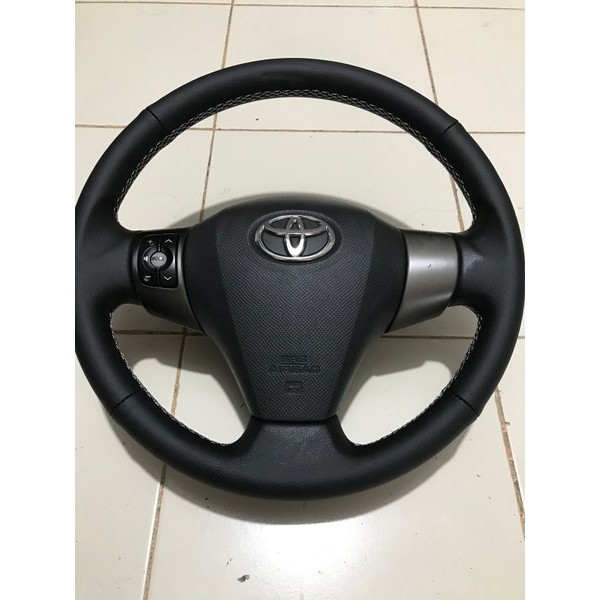 STIR AIRBAG TOYOTA YARIS VIOS LAMA TOMBOL AUDIO KULIT ASLI