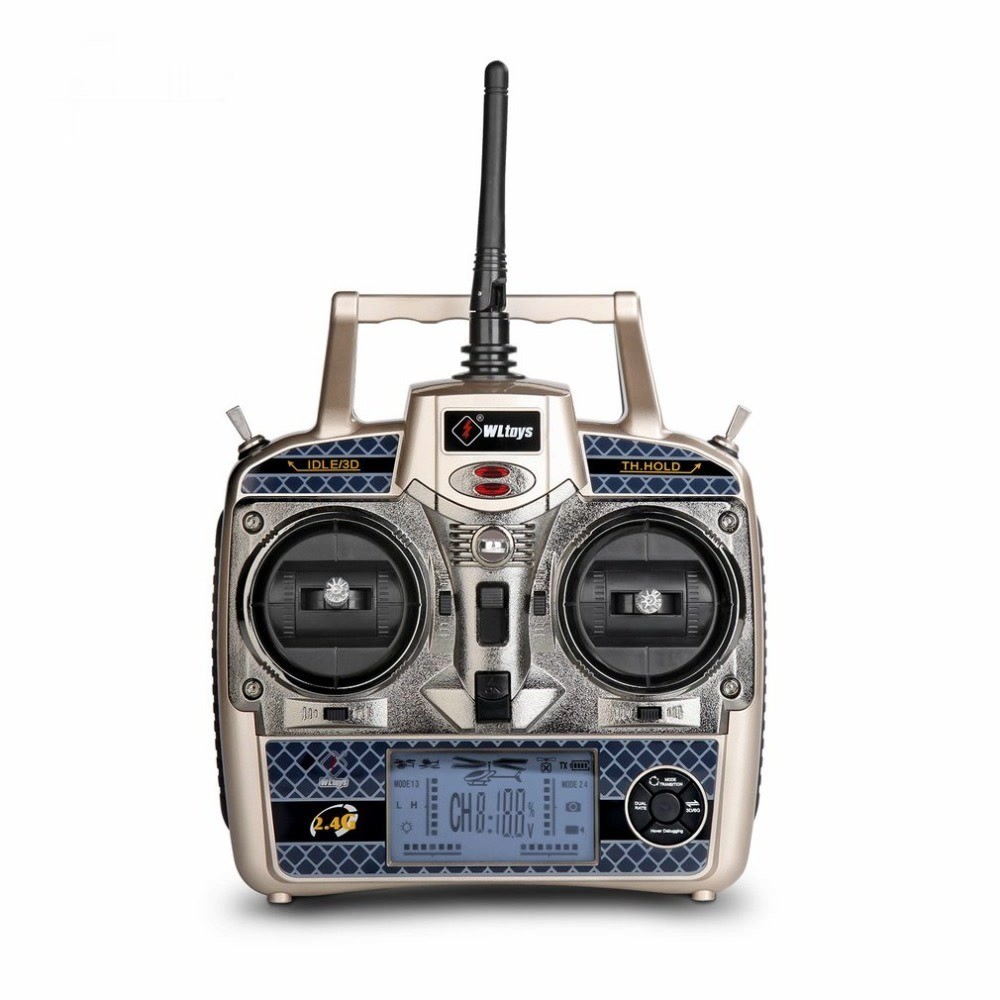 WLtoys V950 Big Helicopter 2.4G 6CH 3D6G System Brushless Flybarless RC Helicopter RTF Remote Contro