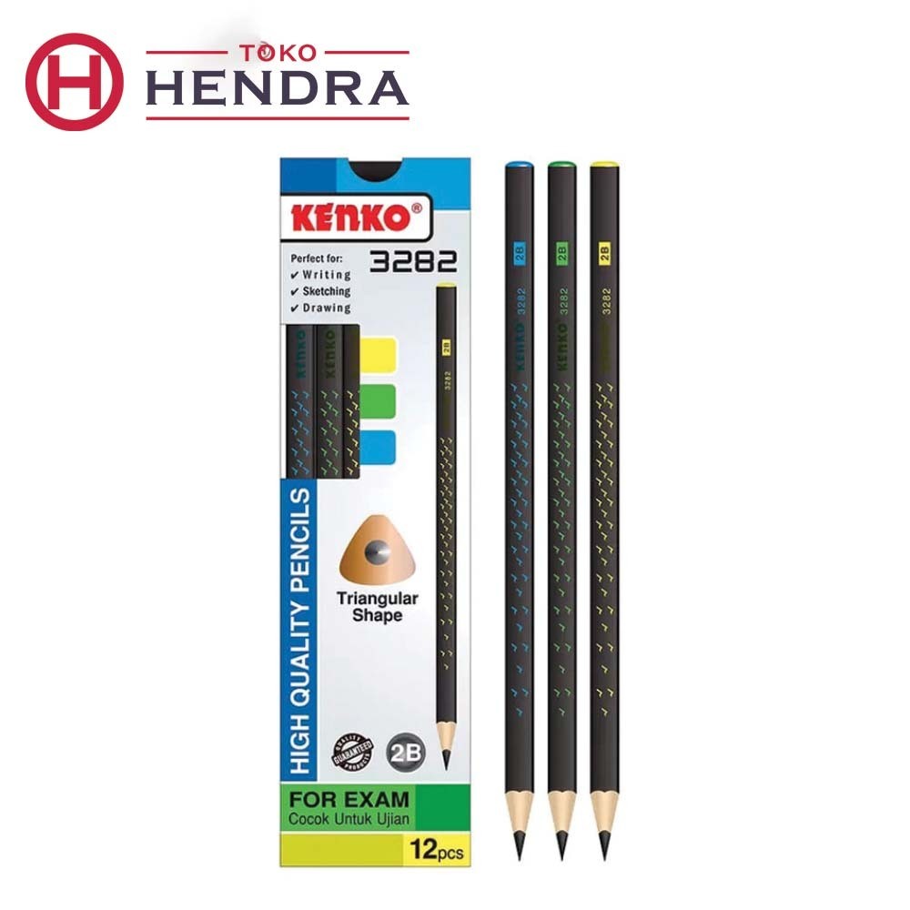 

Pensil 2B KENKO 3282 Triangular