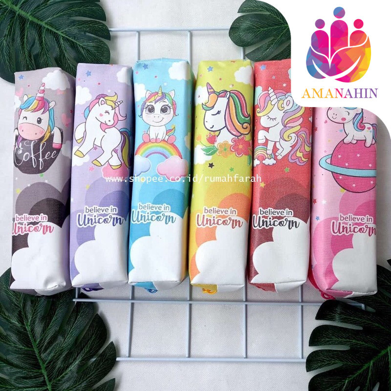 

Tepak Pensil Kotak Pensil MINI UNICORN Pencil Case STK