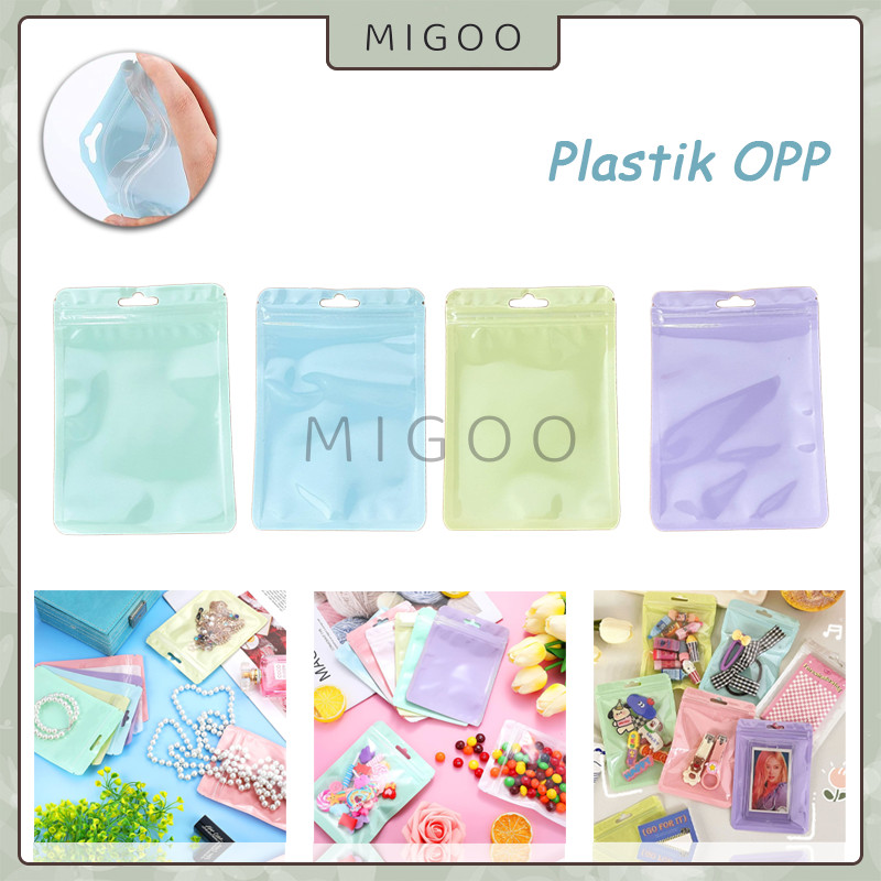 

Plastik Ziplock / Kantong Ziplock Warna Warni / Plastik Opp Souvenir Plastik Ziplock